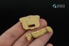 Quinta Studio QD+35145 Schwimmwagen Type 166 3D-Printed & coloured Interior on decal paper (Tamiya) (with 3D-printed resin parts) 1/35